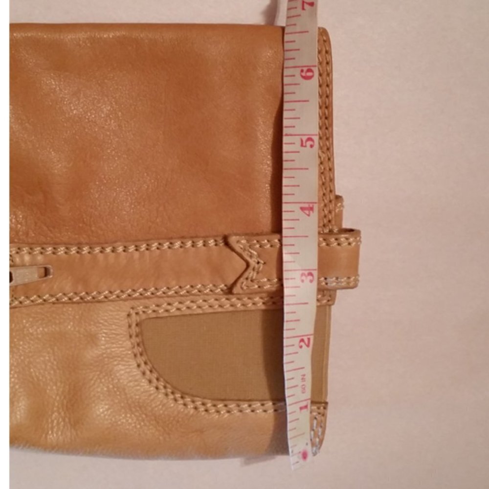 Isabella Fiore boots Light Brown/Tan Southwestern Boho Leather sz 7 - Picture 6 of 9